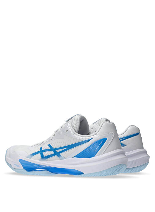 Asics 1052A075-103 SKY ELITE FF 3 Beyaz - Mavi Voleybol Ayakkabısı - Görsel 5