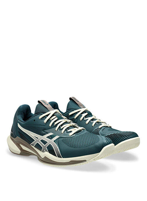 Asics 1041A438-300 SOLUTION SPEED FF 3 Yeşil Erkek Tenis Ayakkabısı - Görsel 4