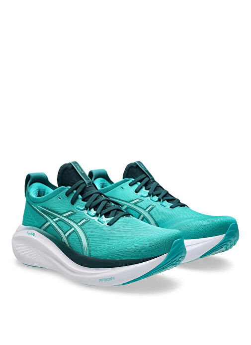 Asics 1011B958-400 GEL-NIMBUS 27 Turkuaz Erkek Koşu Ayakkabısı - Görsel 4