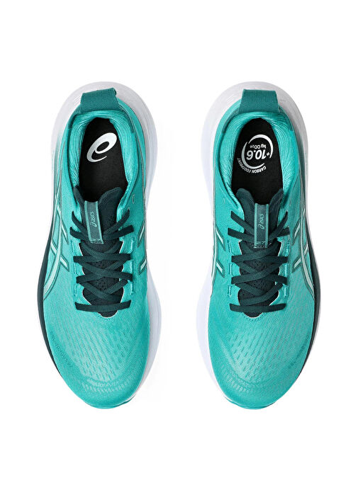 Asics 1011B958-400 GEL-NIMBUS 27 Turkuaz Erkek Koşu Ayakkabısı - Görsel 5