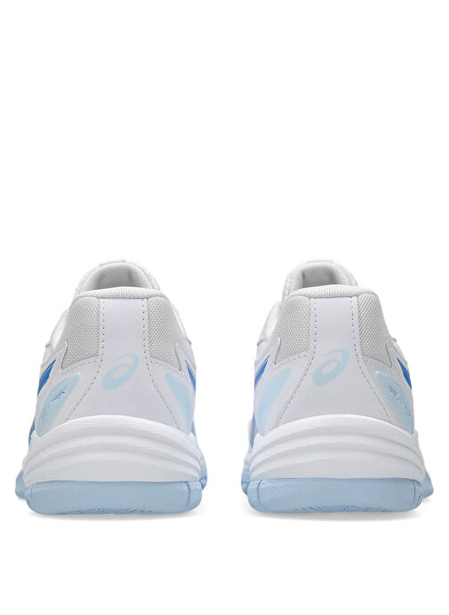 Asics 1072A106-102 GEL-TASK 4 Beyaz - Mavi Voleybol Ayakkabısı - Görsel 6