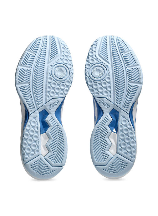 Asics 1072A106-102 GEL-TASK 4 Beyaz - Mavi Voleybol Ayakkabısı - Görsel 7