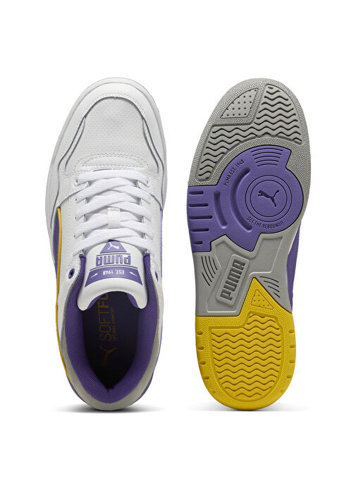 Puma 40019708 Rebound Retro PUMA White-T Beyaz Kadın Basketbol Ayakkabısı - Görsel 7