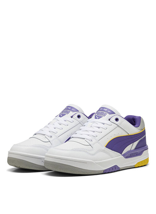 Puma 40019708 Rebound Retro PUMA White-T Beyaz Kadın Basketbol Ayakkabısı - Görsel 4