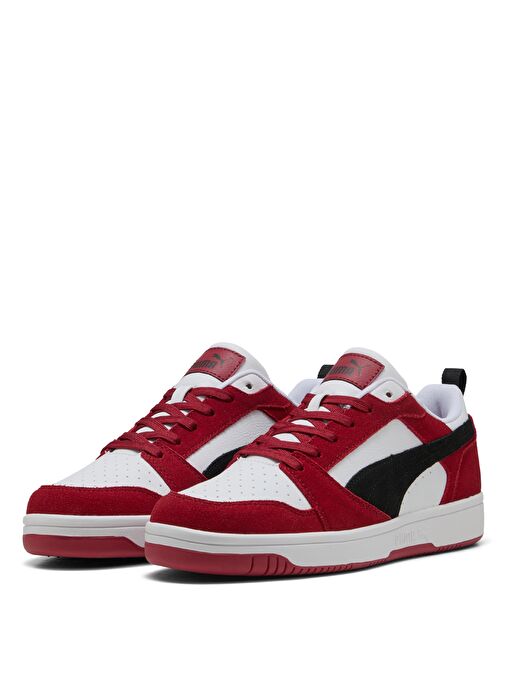 Puma 40226203 Rebound v6 Low SD Dark Cri Siyah Kadın Basketbol Ayakkabısı - Görsel 4