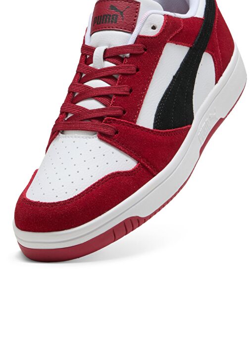 Puma 40226203 Rebound v6 Low SD Dark Cri Siyah Kadın Basketbol Ayakkabısı - Görsel 5