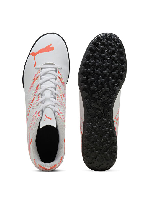 Puma 10747812 ATTACANTO TT PUMA White-Gl Beyaz Erkek Futbol Ayakkabısı - Görsel 7