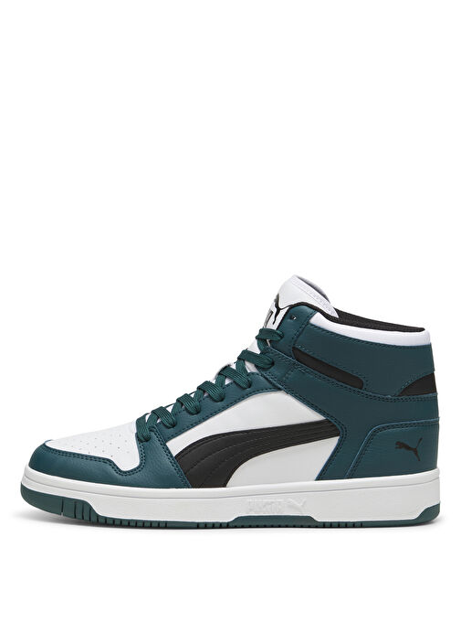 Puma 36957349 Puma Rebound LayUp SL Dark Beyaz Erkek Basketbol Ayakkabısı - Görsel 3