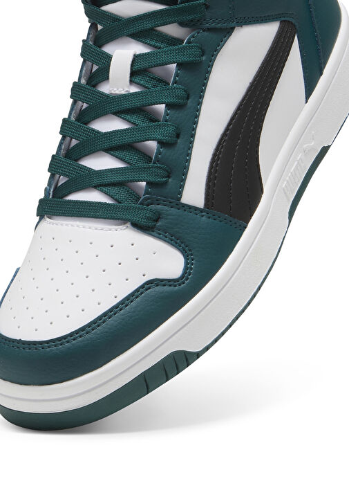 Puma 36957349 Puma Rebound LayUp SL Dark Beyaz Erkek Basketbol Ayakkabısı - Görsel 4