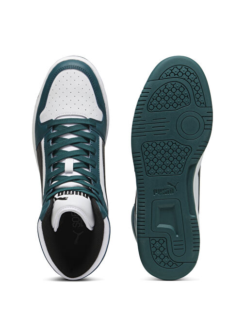 Puma 36957349 Puma Rebound LayUp SL Dark Beyaz Erkek Basketbol Ayakkabısı - Görsel 7