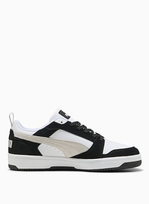 Puma 40226201 Rebound v6 Low SD PUMA Bla Siyah Kadın Basketbol Ayakkabısı - Görsel 3