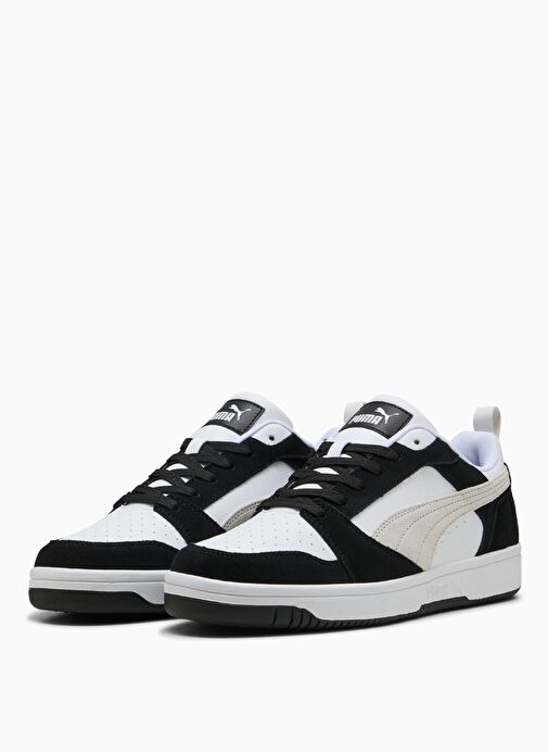 Puma 40226201 Rebound v6 Low SD PUMA Bla Siyah Kadın Basketbol Ayakkabısı - Görsel 4