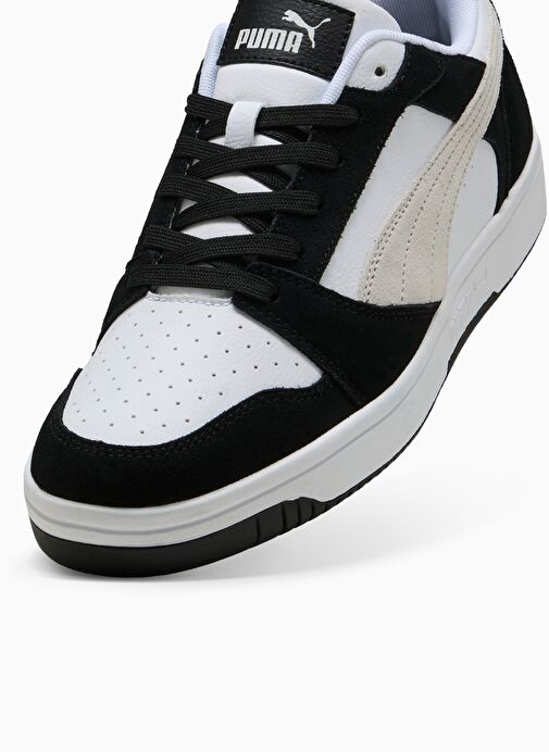 Puma 40226201 Rebound v6 Low SD PUMA Bla Siyah Kadın Basketbol Ayakkabısı - Görsel 5