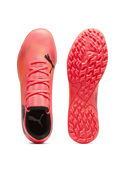 Puma 10772603 FUTURE 7 PLAY TT Sunset Gl Pembe Erkek Futbol Ayakkabısı - Görsel 6