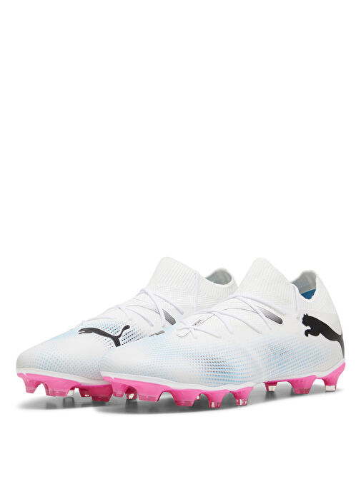 Puma 10771501 FUTURE 7 MATCH FG/AG PUMA Beyaz Erkek Futbol Ayakkabısı - Görsel 6