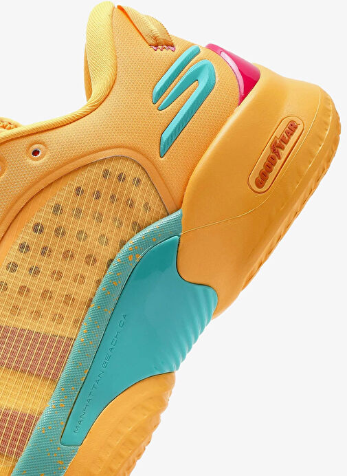 Skechers 253007 NORG SKX RESAGRIP Turuncu Erkek Basketbol Ayakkabısı - Görsel 6