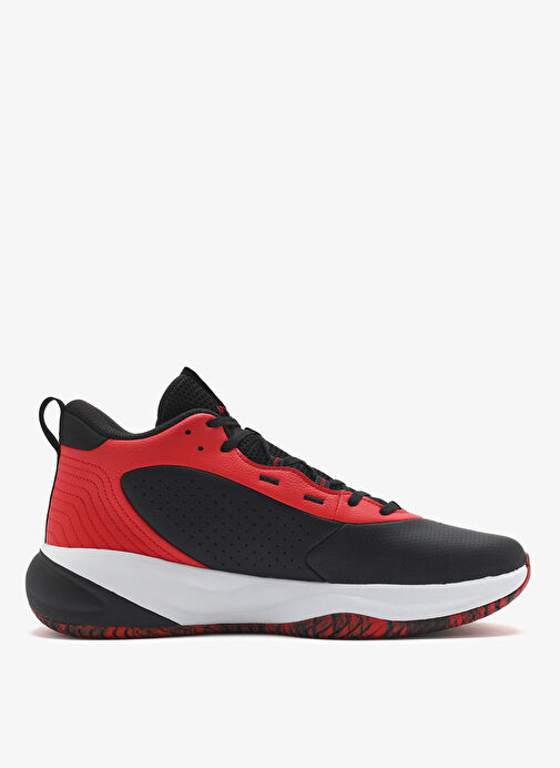 Skechers 253010 BKRD SKX LEAGUE Siyah - Kırmızı Deri Erkek Basketbol Ayakkabısı - Görsel 3