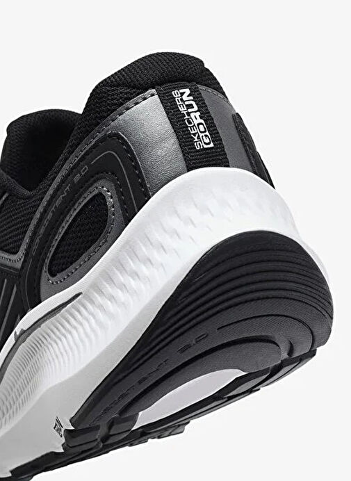 Skechers 128606 BKW GO RUN CONSISTENT 2.0 - Siyah Deri Kadın Koşu Ayakkabısı - Görsel 6