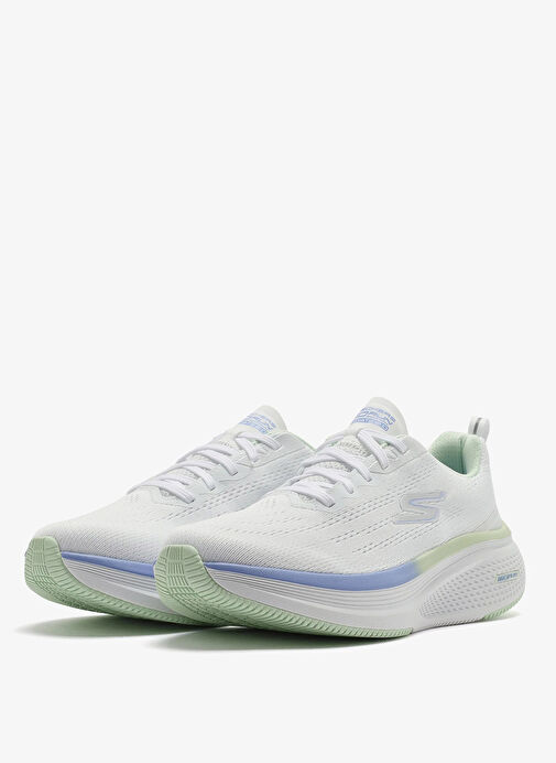 Skechers 129000 WMNT GO RUN ELEVATE 2.0 Beyaz Kadın Koşu Ayakkabısı - Görsel 4