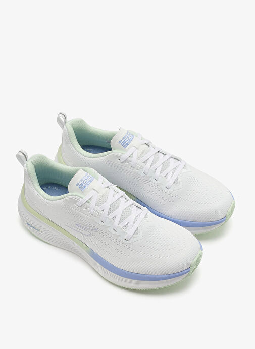 Skechers 129000 WMNT GO RUN ELEVATE 2.0 Beyaz Kadın Koşu Ayakkabısı - Görsel 5