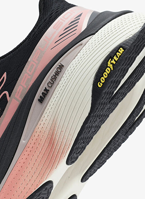 Skechers 128901 BKRG MAX CUSHIONING PROPULSI Siyah Kadın Koşu Ayakkabısı - Görsel 6
