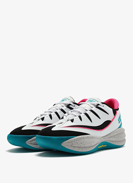 Skechers 253025 WBMT SKX BLITE Beyaz Erkek Basketbol Ayakkabısı - Görsel 4