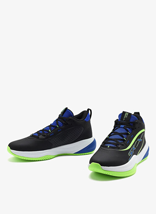 Skechers 253010 BKBL SKX LEAGUE Siyah - Mavi Erkek Basketbol Ayakkabısı - Görsel 5