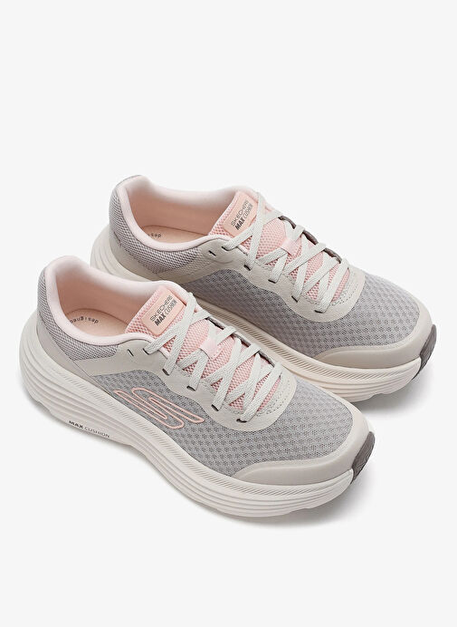 Skechers 129470 NAT MAX CUSHIONING ENDEAVOUR Bej Kadın Koşu Ayakkabısı - Görsel 5