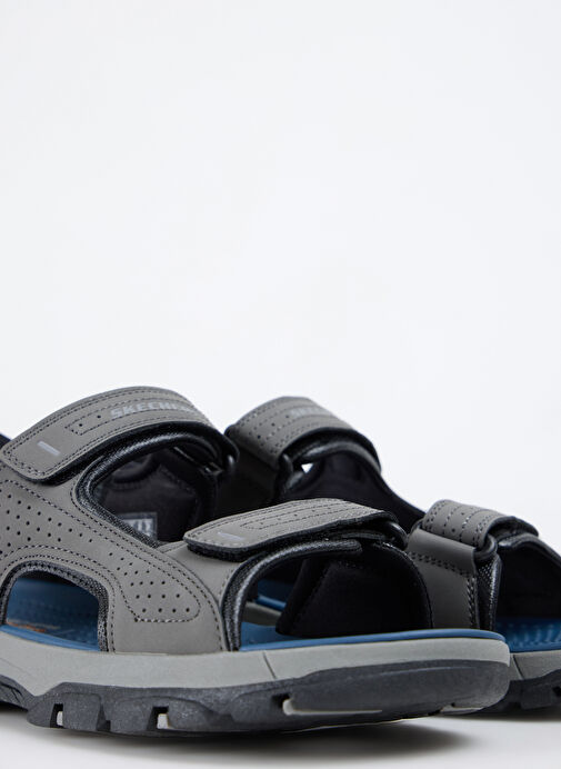 Skechers Gri Erkek Sandalet TRESMEN - Görsel 6