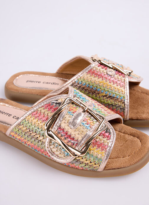 Pierre Cardin Çok Renkli Kadın Terlik PC-54776 - Görsel 6