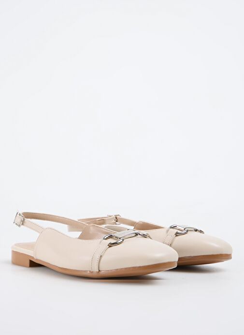 Pierre Cardin Ekru Kadın Babet PC-54711 - Görsel 3