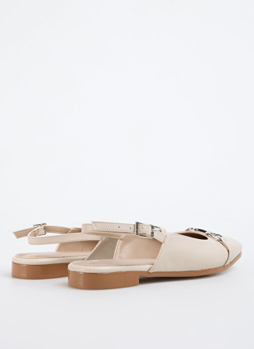 Pierre Cardin Ekru Kadın Babet PC-54711 - Görsel 4