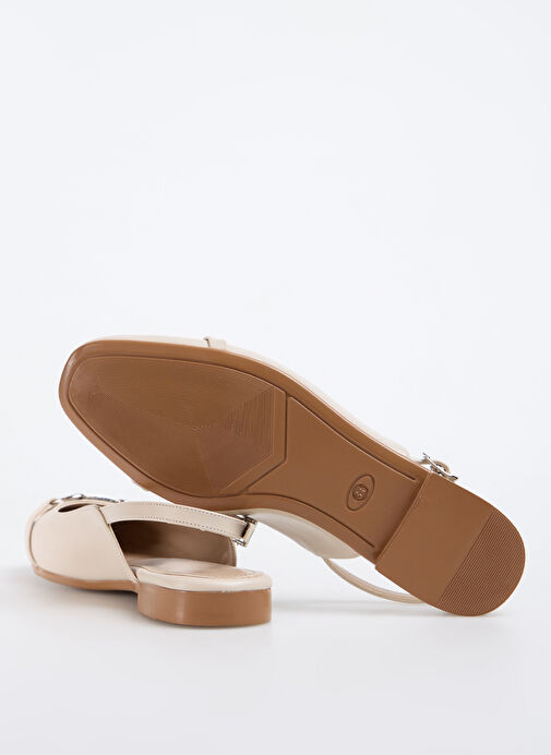 Pierre Cardin Ekru Kadın Babet PC-54711 - Görsel 5