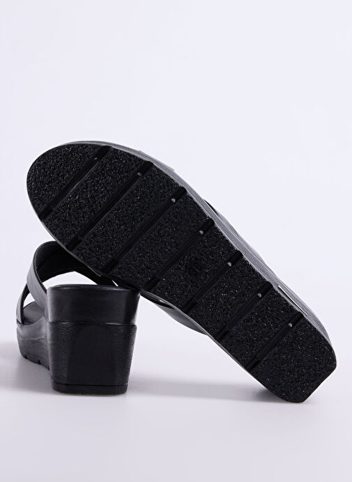 Pierre Cardin Siyah Kadın Terlik PC-7477 - Görsel 5