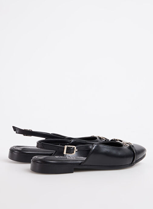 Pierre Cardin Siyah Kadın Babet PC-54711 - Görsel 4