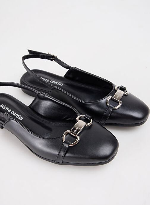 Pierre Cardin Siyah Kadın Babet PC-54711 - Görsel 6