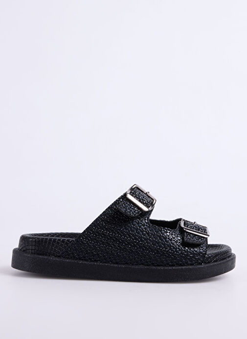 Pierre Cardin Siyah Kadın Terlik PC-54687 - Görsel 2