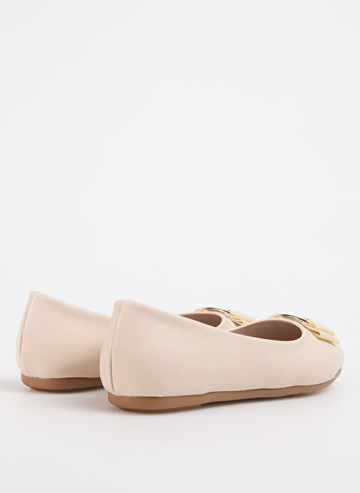 Pierre Cardin Ekru Kadın Babet PC-54752 - Görsel 4