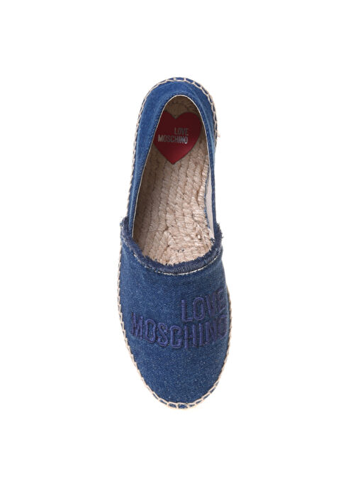 Love Moschino Mavi Kadın Espadril JA10262G0M - Görsel 4