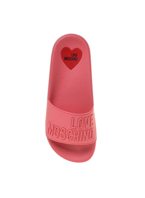 Love Moschino Pembe Kadın Terlik JA28052G0M - Görsel 4