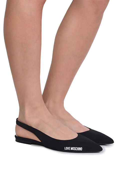 Love Moschino Siyah Kadın Babet JA11021G1M - Görsel 5