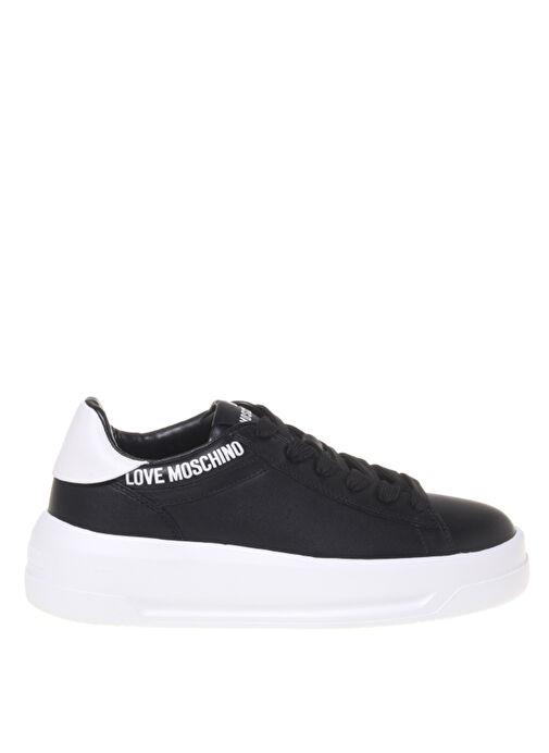 Love Moschino Beyaz Kadın Deri Sneaker JA15525G0M - Görsel 2