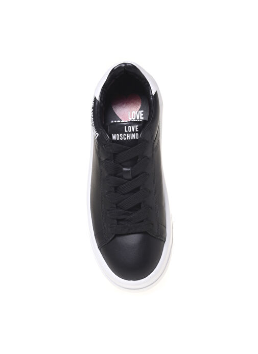 Love Moschino Beyaz Kadın Deri Sneaker JA15525G0M - Görsel 5