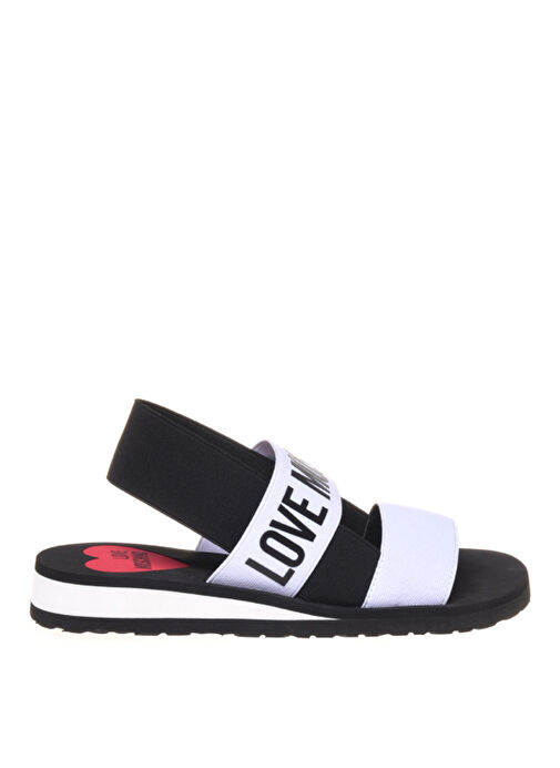 Love Moschino Beyaz Kadın Sandalet JA16033G0M - Görsel 2