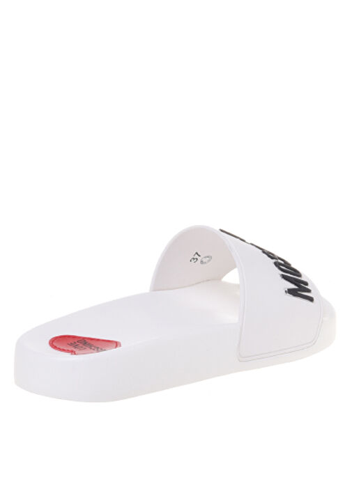 Love Moschino Beyaz Kadın Terlik JA28052G0M - Görsel 3