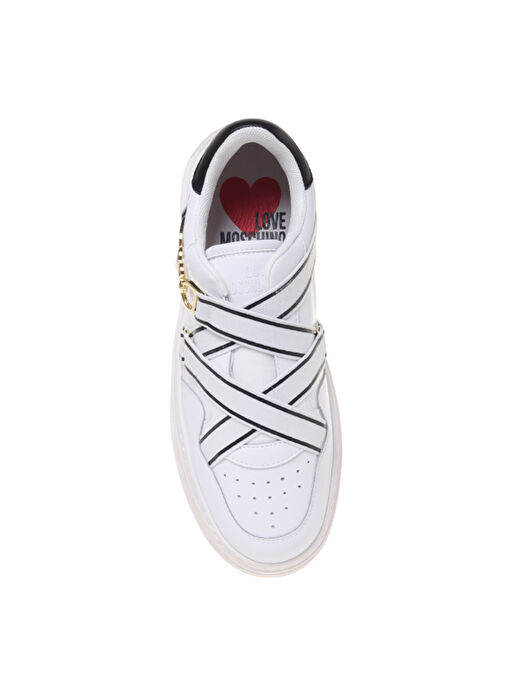 Love Moschino Beyaz Kadın Sneaker JA15254G1M - Görsel 3