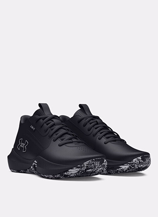 Under Armour 3028512-003 UA Lockdown 7 Siyah Erkek Basketbol Ayakkabısı - Görsel 5