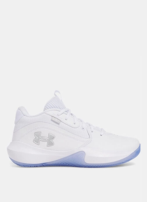 Under Armour 3028512-103 UA Lockdown 7 Beyaz Erkek Basketbol Ayakkabısı - Görsel 2