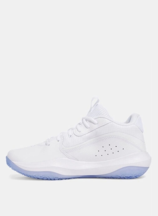 Under Armour 3028512-103 UA Lockdown 7 Beyaz Erkek Basketbol Ayakkabısı - Görsel 3