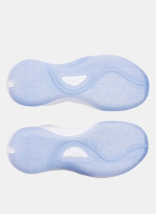 Under Armour 3028512-103 UA Lockdown 7 Beyaz Erkek Basketbol Ayakkabısı - Görsel 6